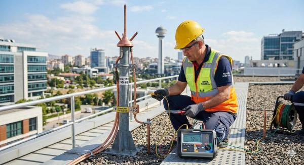 lightning rod inspection